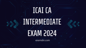 CA Intermediate exam 2024